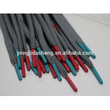 high quality shoelace charm metal aglet colorful round metal clips for sale